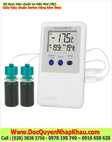 Traceable 4738, Nhiệt kế Vaccine với dải đo –50°C đến 70°C Traceable® 4738 Ultra™ Thermometer